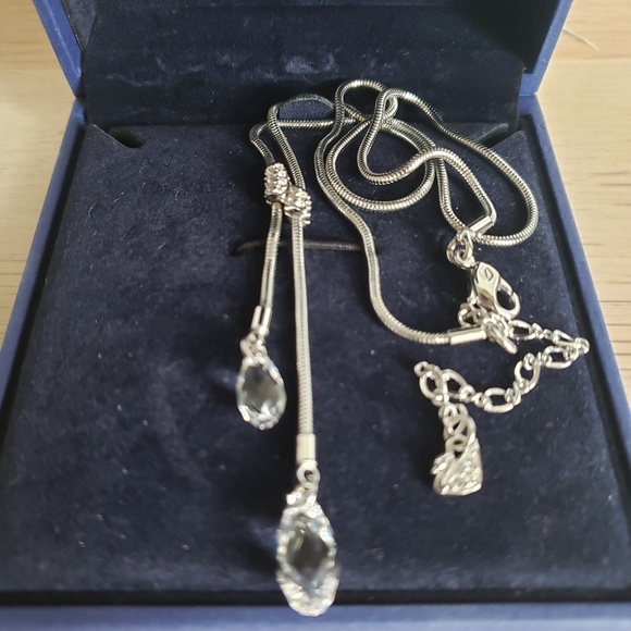 🏷Authentic Swarovski Necklace w/ Crystals - Picture 2 of 6